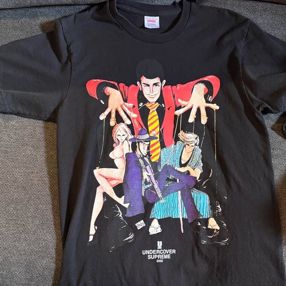 Supreme x undercover Lupin the third tee